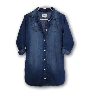 Denim Shirt Dress size 5t